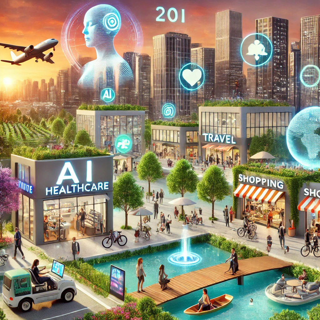 2025년 라이프스타일 트렌드를 표현한 이미지 사진