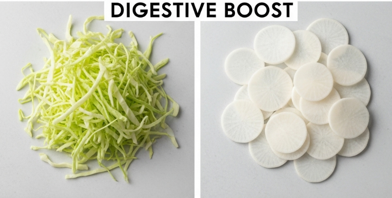 콩나물, 양배추