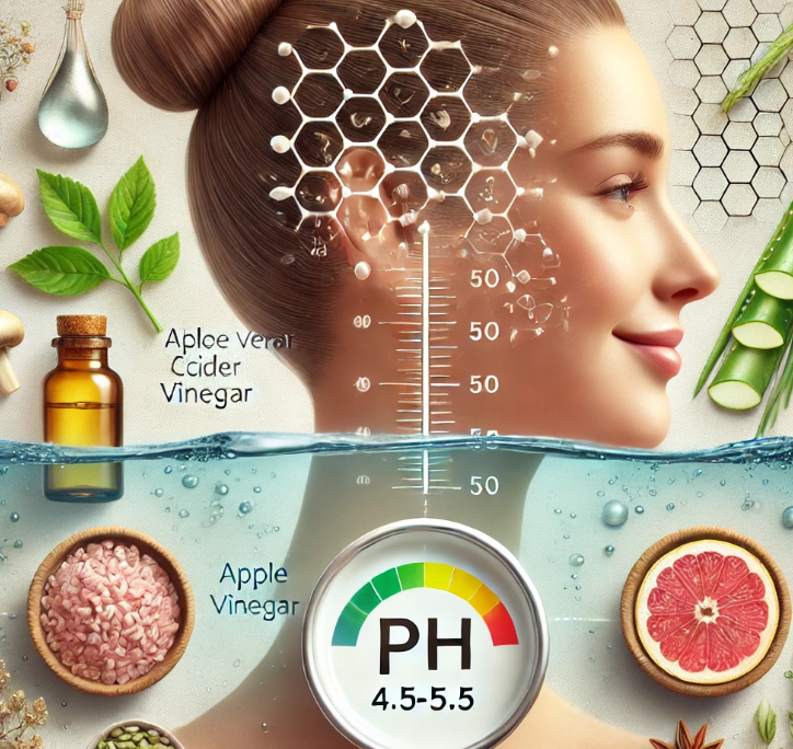 건강한 두피를 위한 pH 균형 맞추기