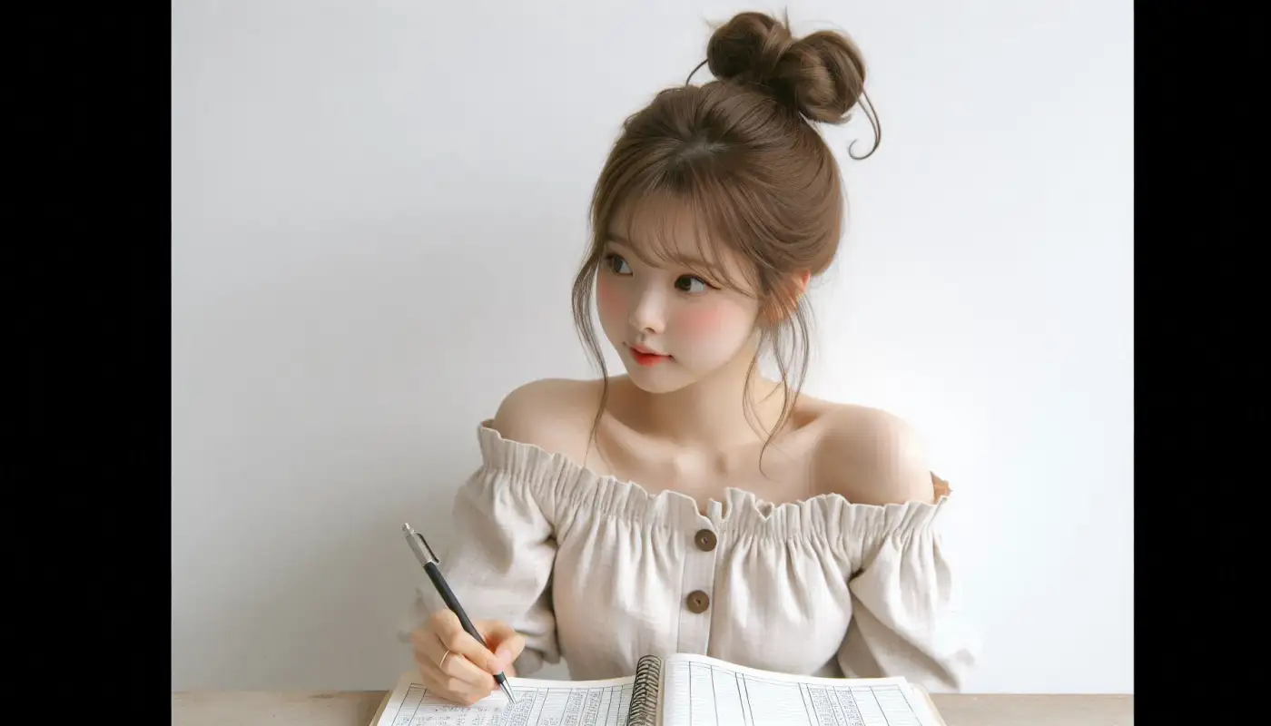 임장-뜻-의미를-알아보고-자산관리하는-여성의-모습