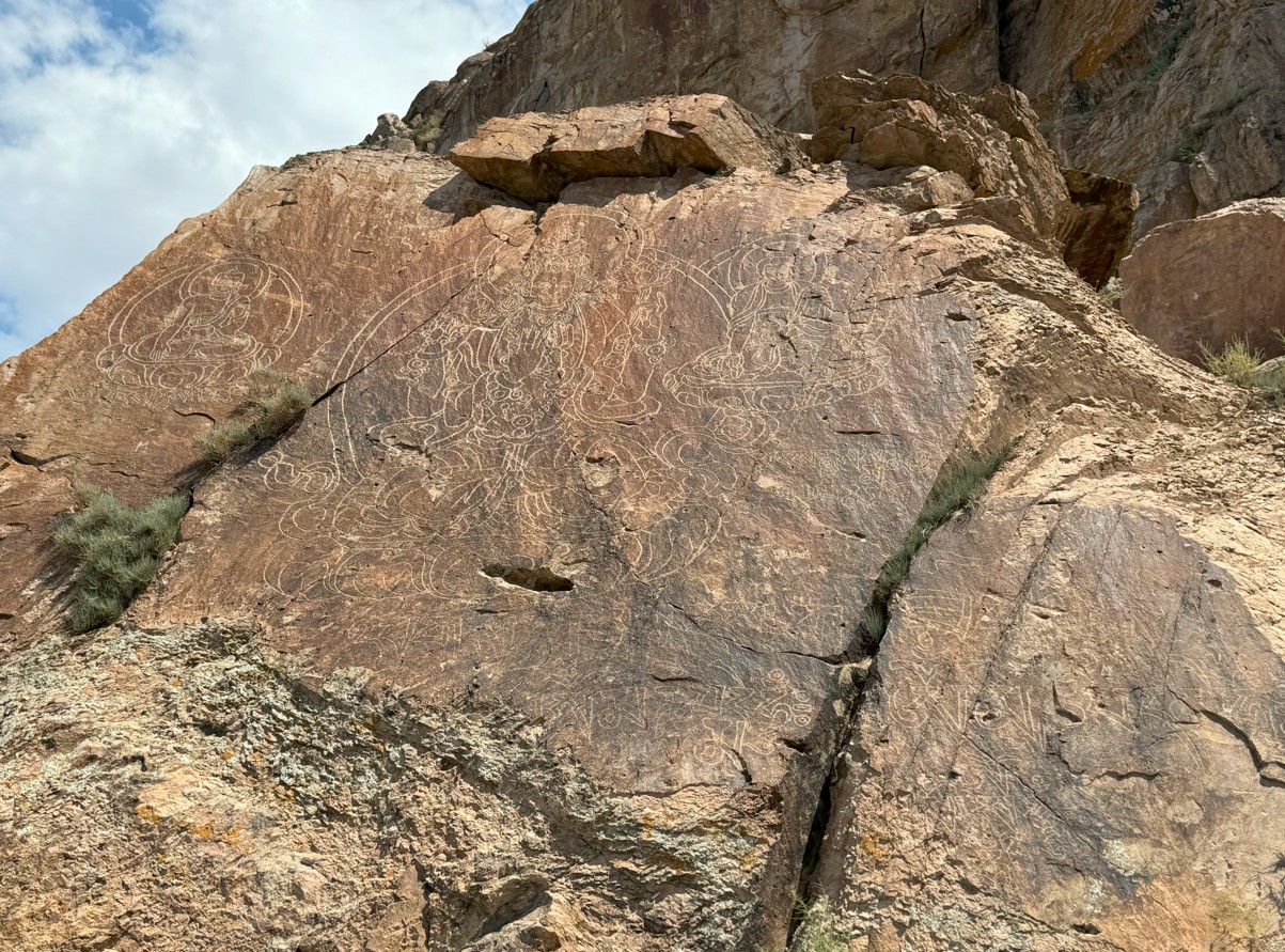 카자흐스탄 Tamgaly-Tas 암각화 사진6