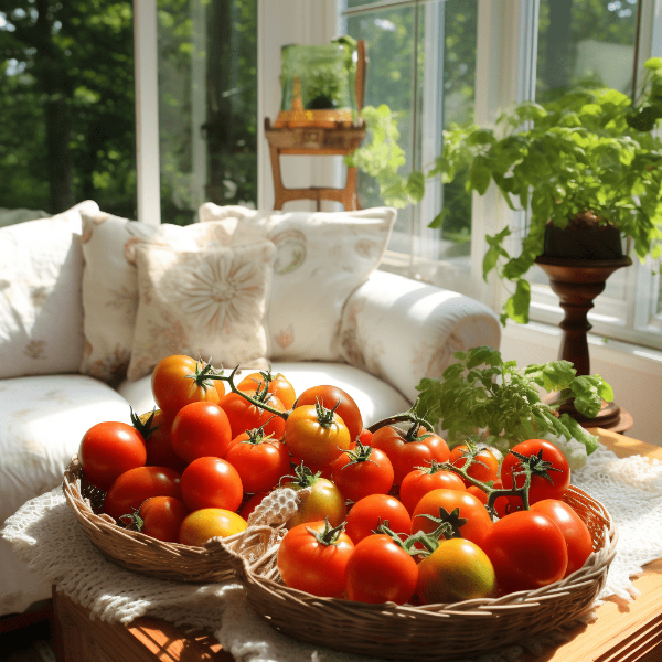 매혹적인-빨간-빛깔-토마토