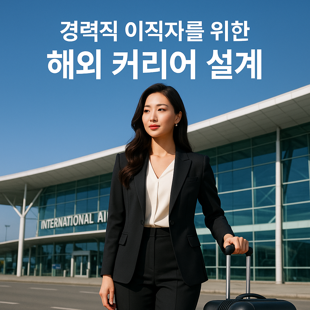 경력직 이직자를 위한 해외취업 설계