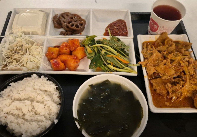 생방송오늘아침 일반인도 갈수 있는 구내식당 퓨전한식뷔페