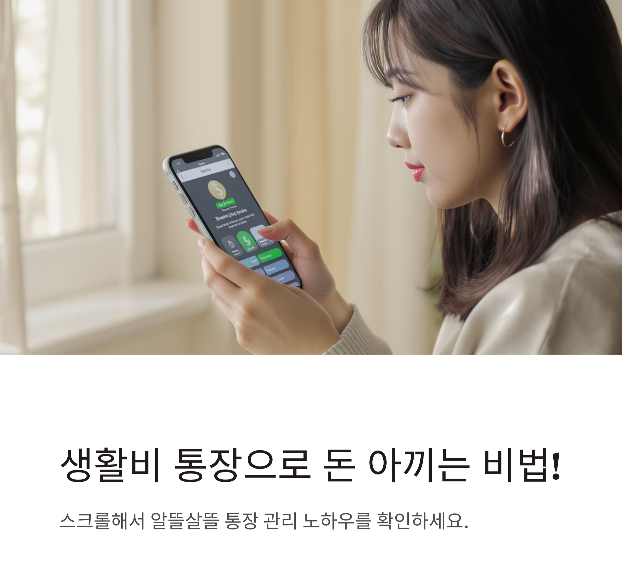 생활비 통장을 똑똑하게! 절약을 부르는 운영 노하우