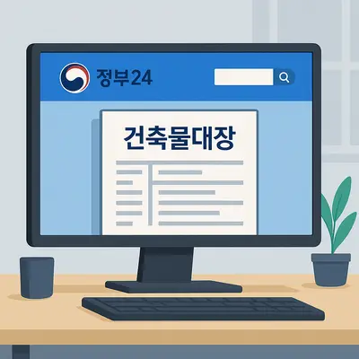 건축물대장 무료조회 발급방법: 정부24 세움터 조회방법, 건축물대장 보는법