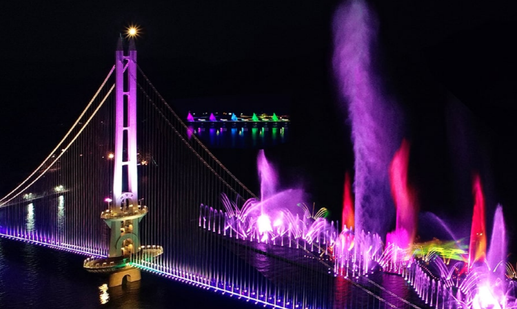 예당호 출렁다리