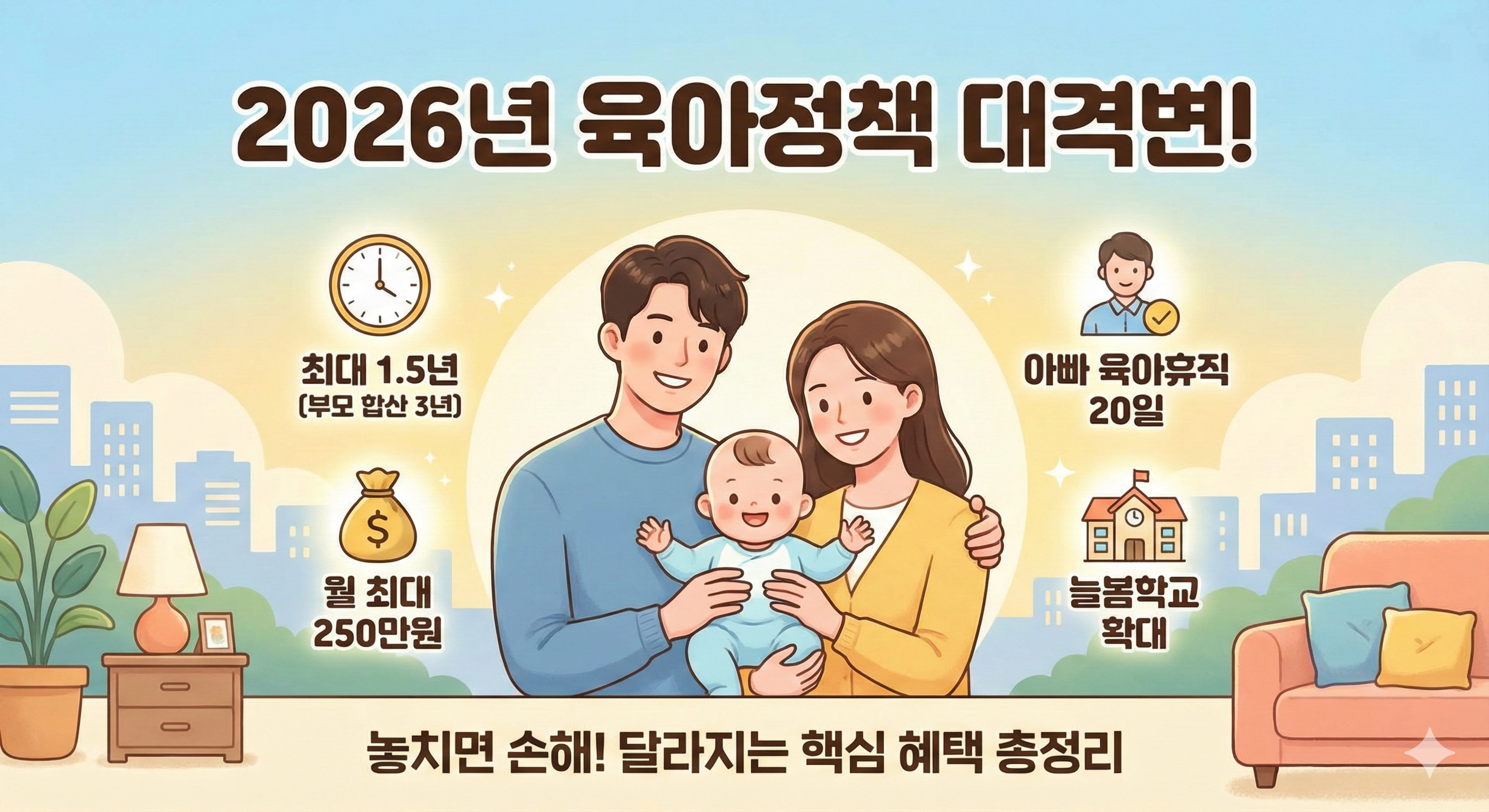 2026년 육아정책, 육아휴직 급여 인상