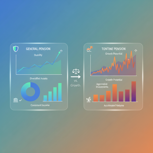 일반 연금 vs. 톤틴연금&amp;#44; 나에게 유리한 선택은?