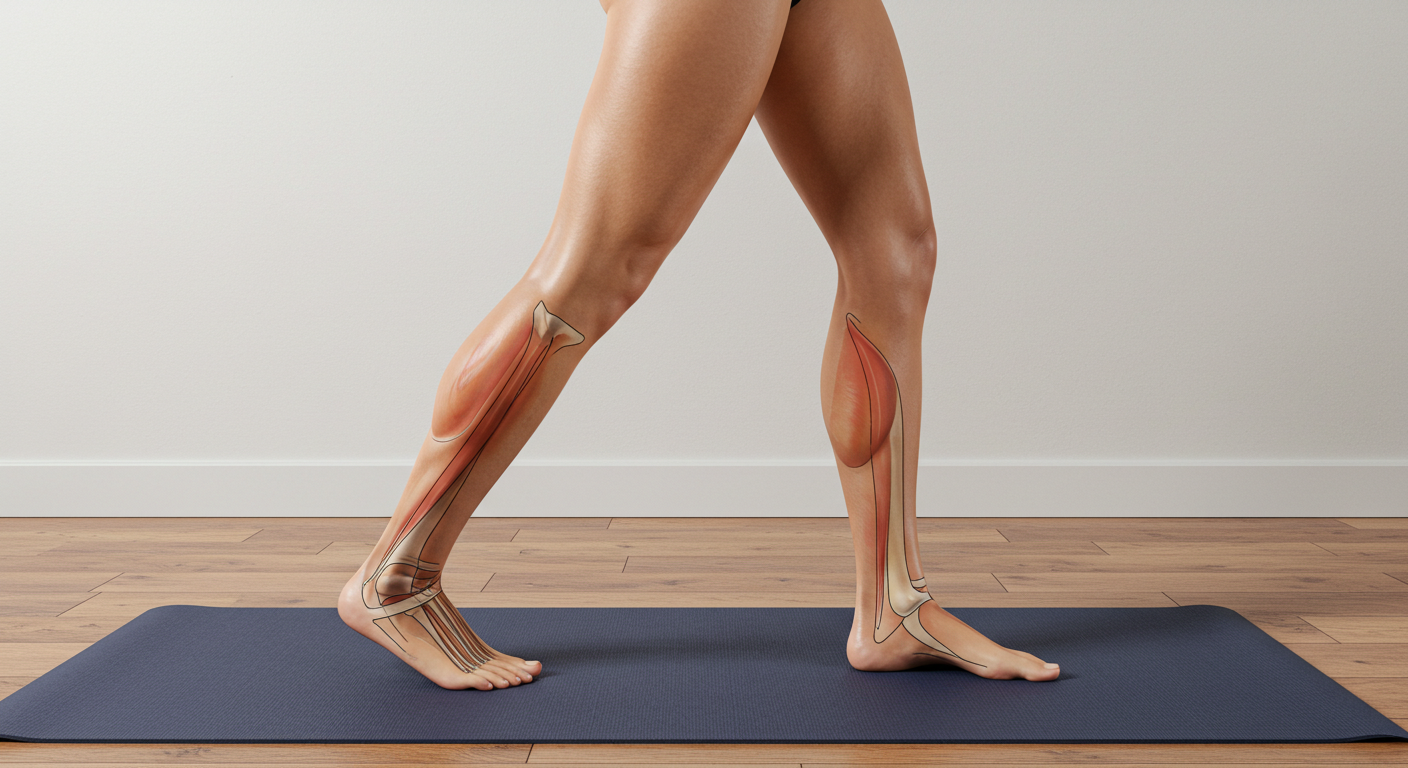 종아리 스트레칭 (비복근, 가자미근 스트레칭)