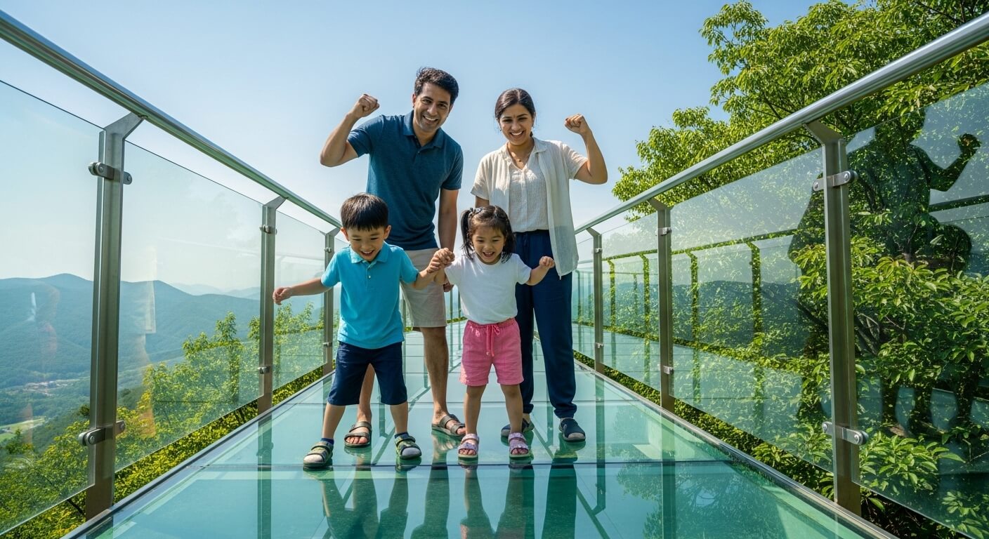 초등학교 여름방학 단양 만천하스카이워크