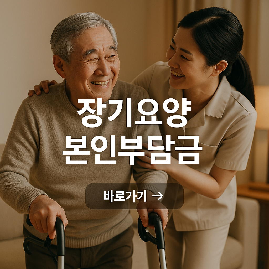 장기요양 본인 부담금 -바로가기