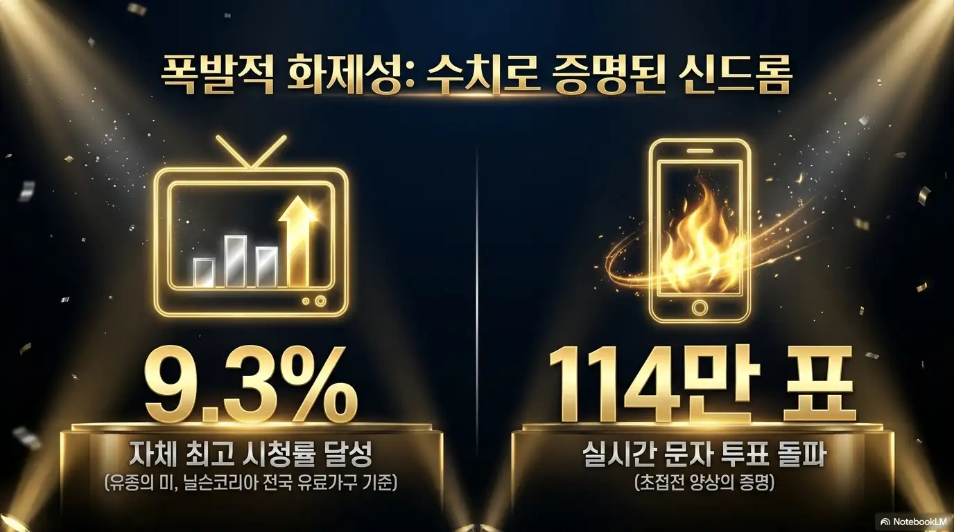 무명전설최종순위 시청률 가시화
