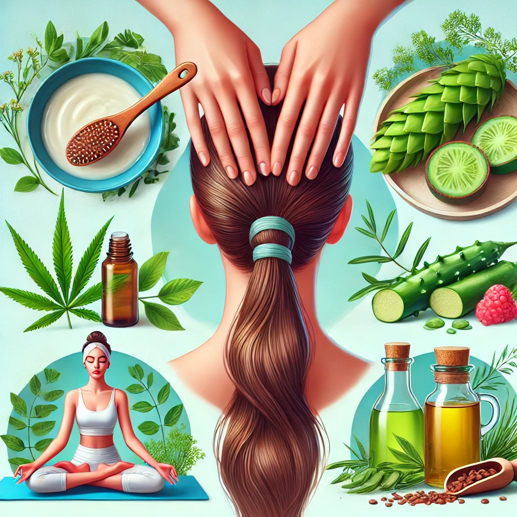 약 없이 탈모 예방하는 방법 사진