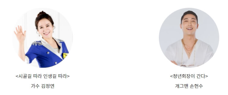 6시 내고향 출연진 보조 진행자