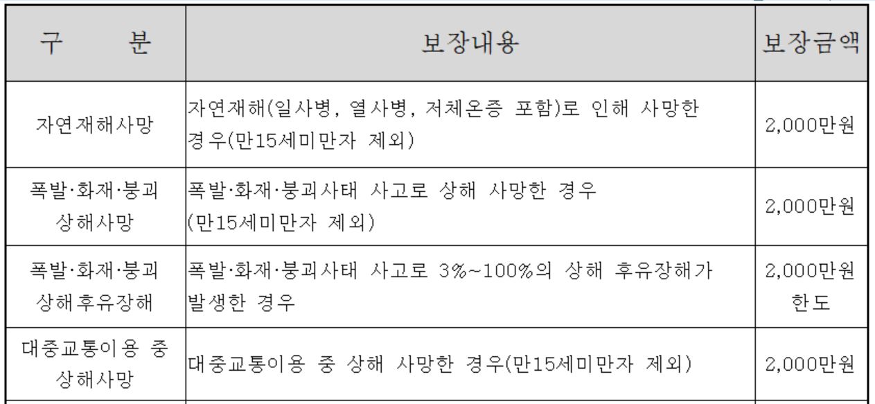 무안군 군민안전보험