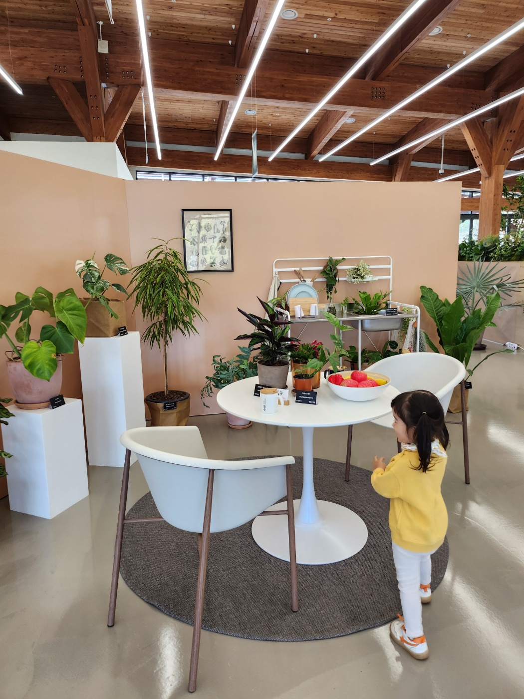 방문자센터 전시공간, 주방 테마