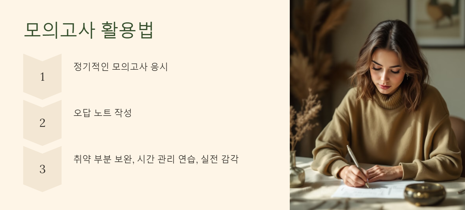 모의고사 활용법