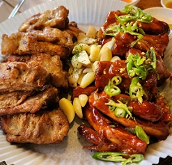 등갈비구이