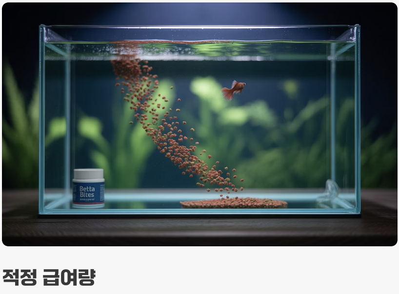미식가 베타를 위한 식단 관리