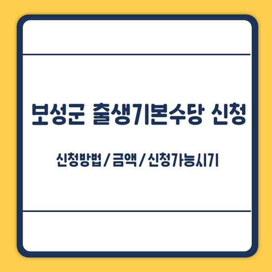 출생기본수당