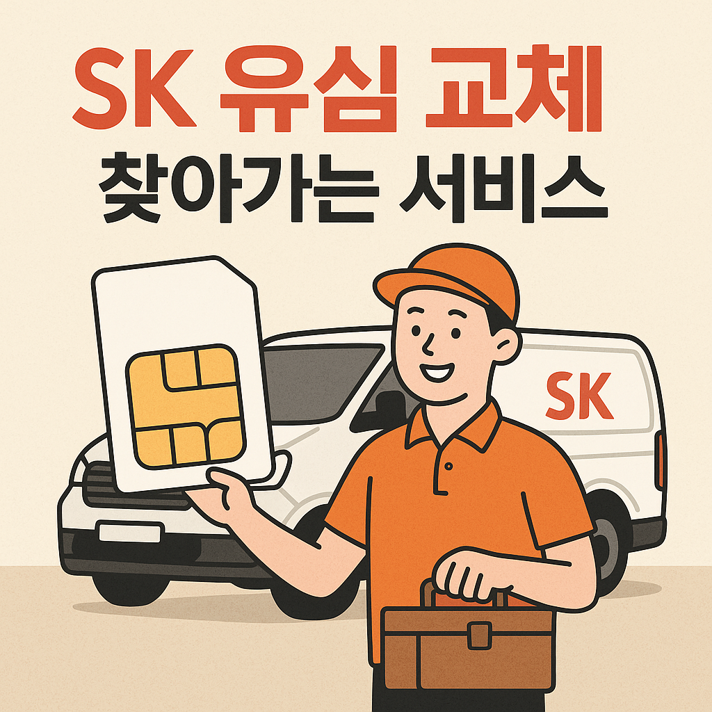 sk 유심 교체 찾아가는 서비스