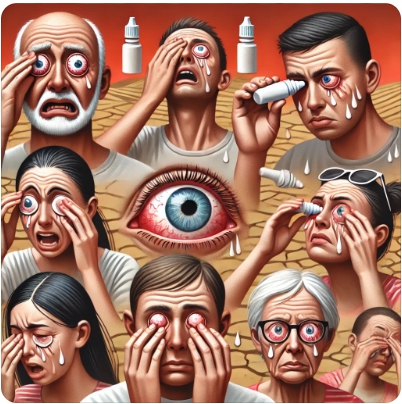 건조한 봄 안구건조증으로 괴로운 사람들