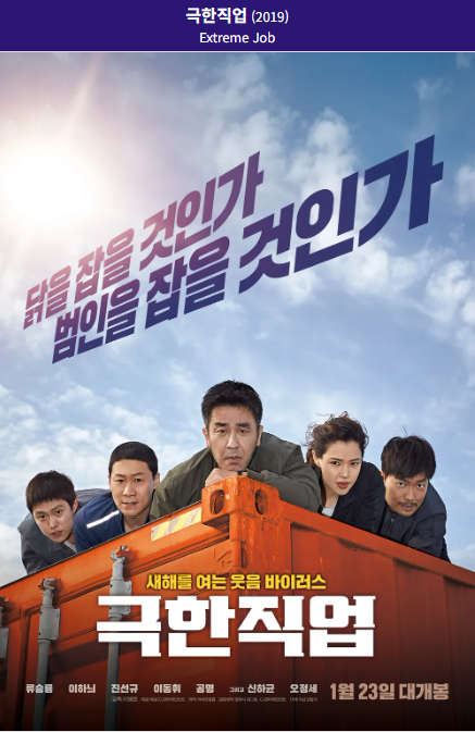 극한직업(2019) 포스터 사진