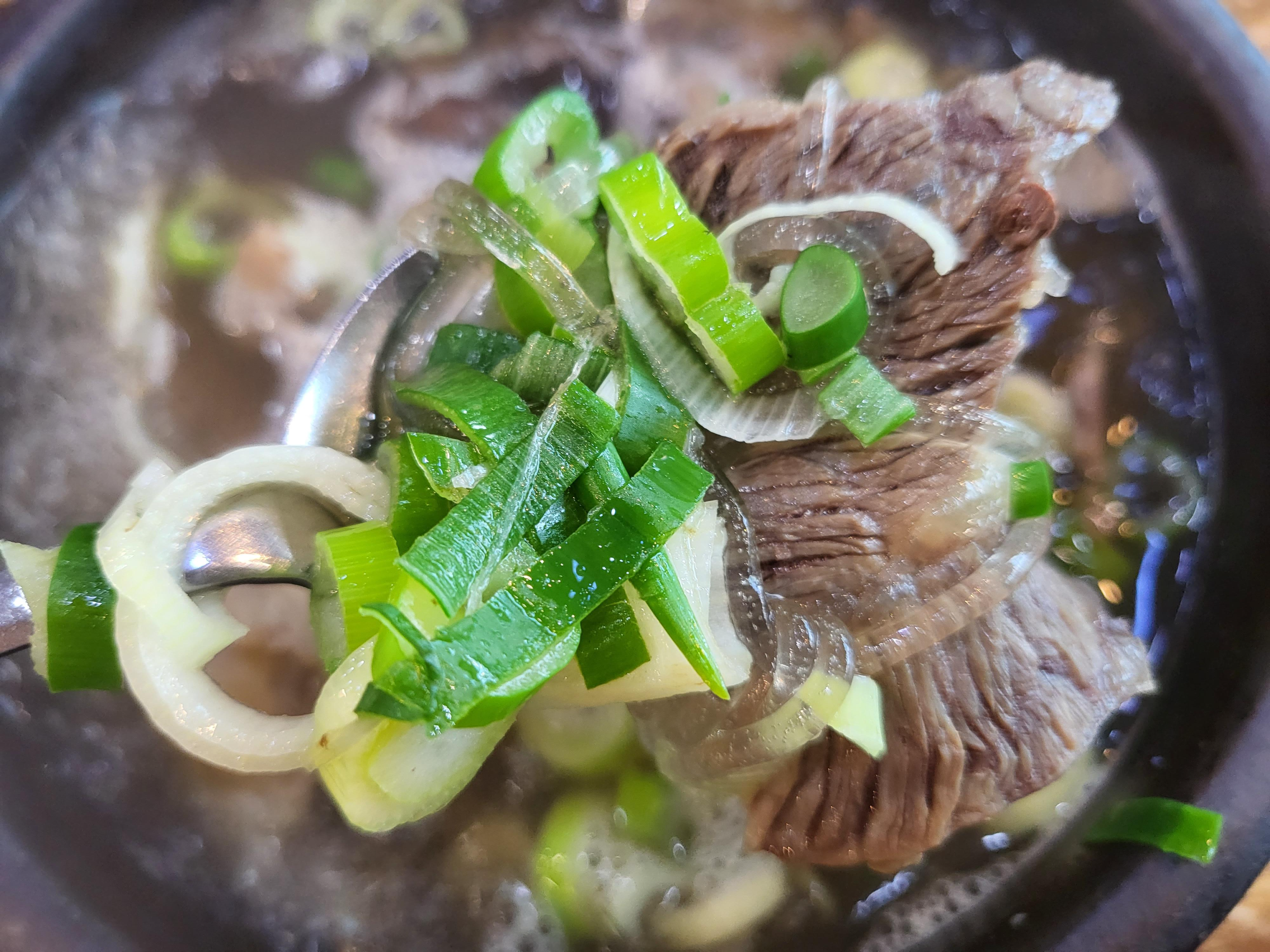 나인식양평해장국 - 국밥 클로즈업