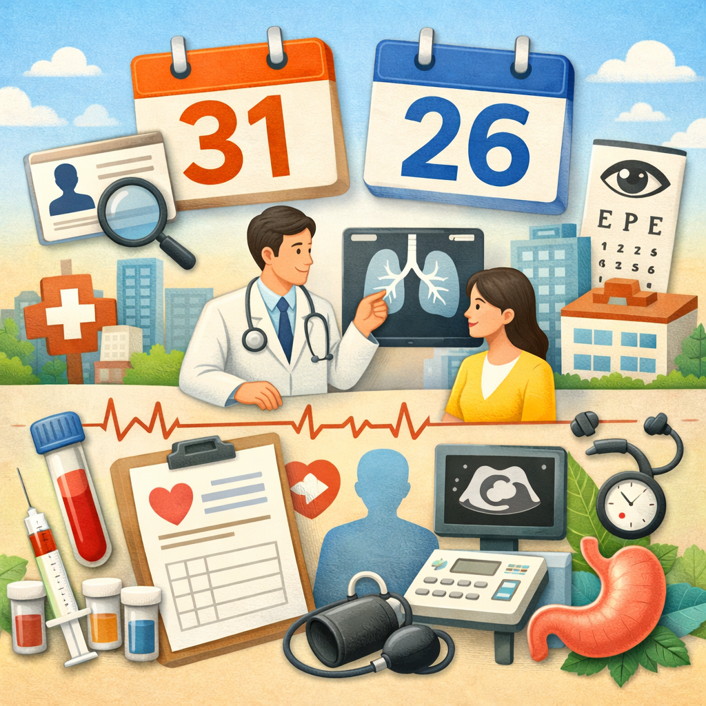 2026년 국가건강검진 대상자 조회 총정리|홀수 짝수 기준·검진항목 한눈에 관련 사진