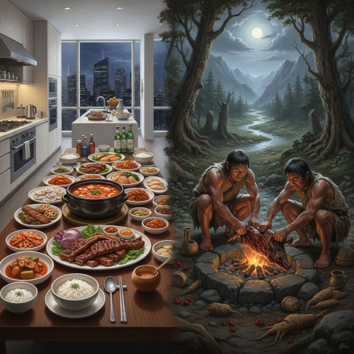 현대인의 식탁은 어떻게 시작되었을까? 생존이 곧 미식이었던 인류 원초적 먹거리의 비밀