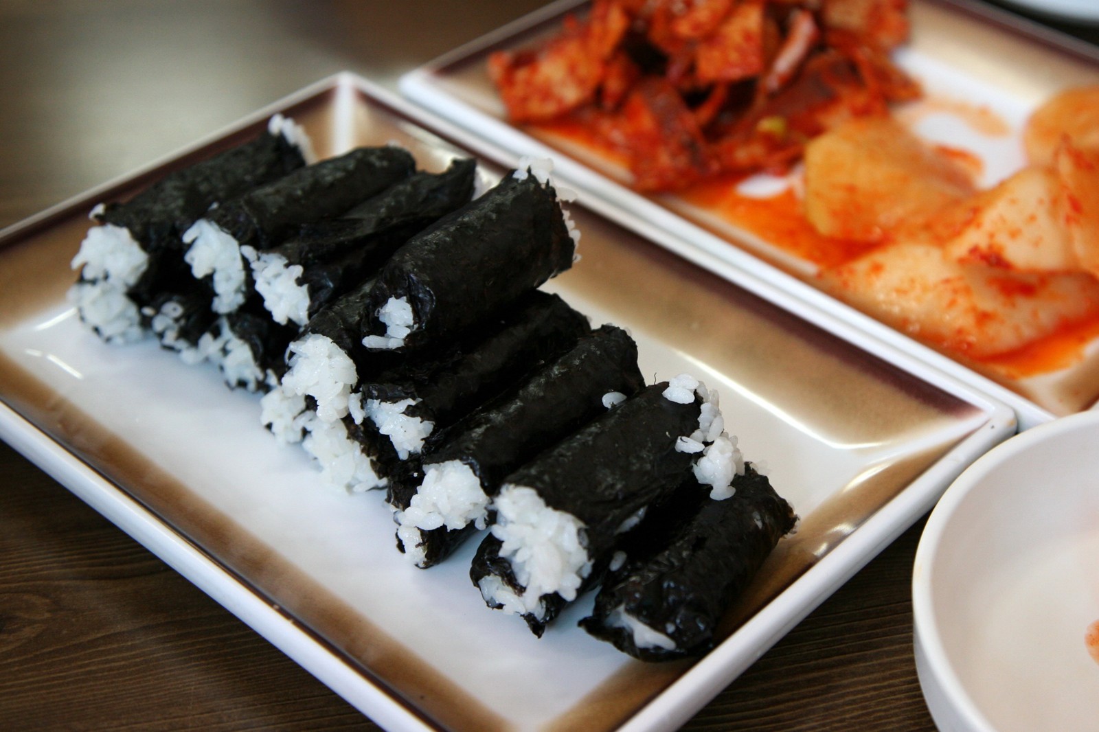 통영 충무김밥 예시