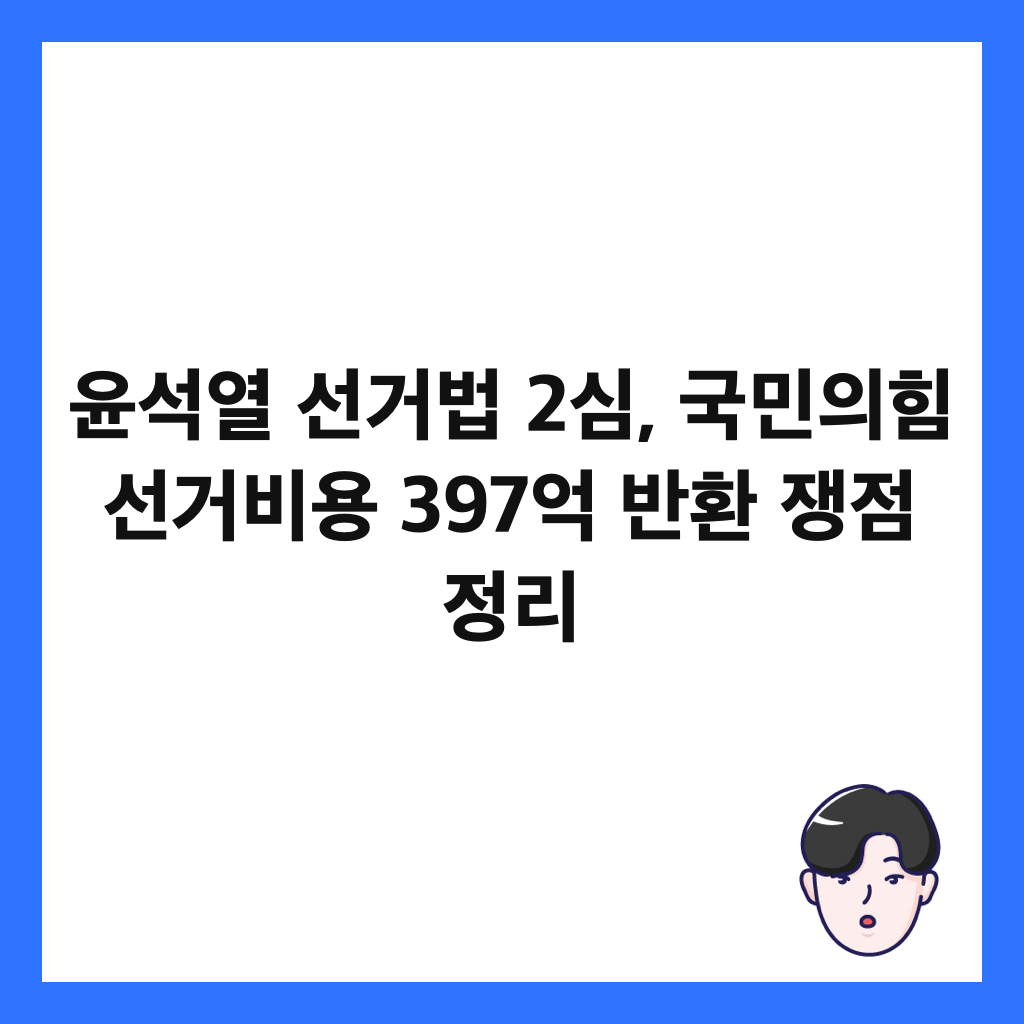 ์ค์์ด ์ ๊ฑฐ๋ฒ 2์ฌ, ๊ตญ๋ฏผ์ํ ์ ๊ฑฐ๋น์ฉ 397์ต ๋ฐํ ์์ ์ ๋ฆฌ ์ธ๋ค์ผ