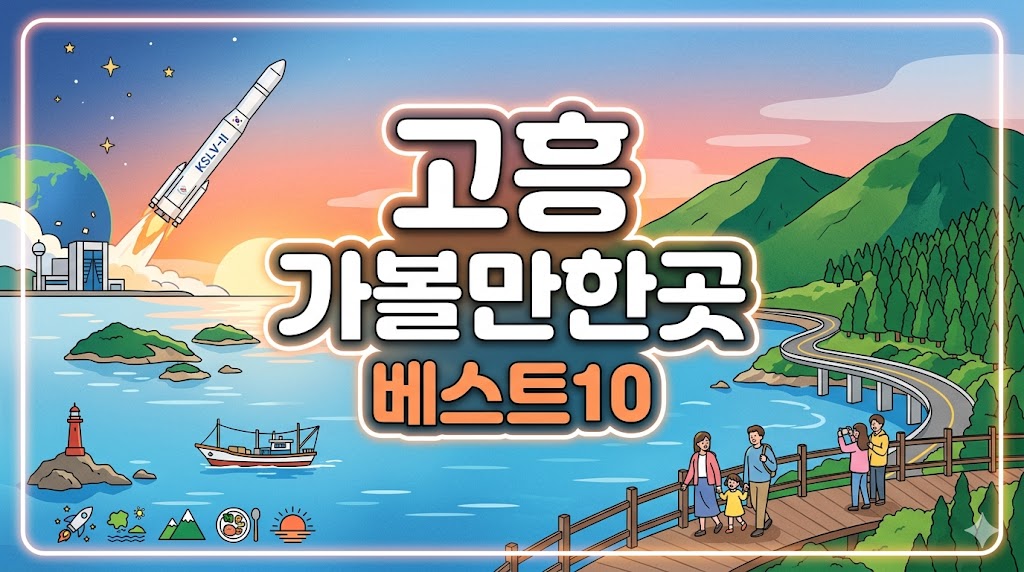 고흥 가볼만한곳 베스트10