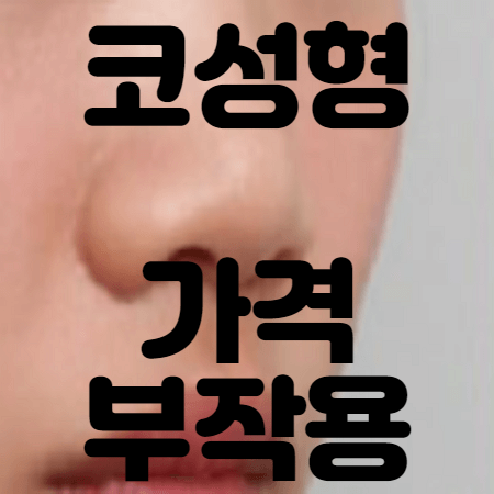 코가 눌린 여성