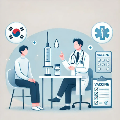 백신 진료 이미지