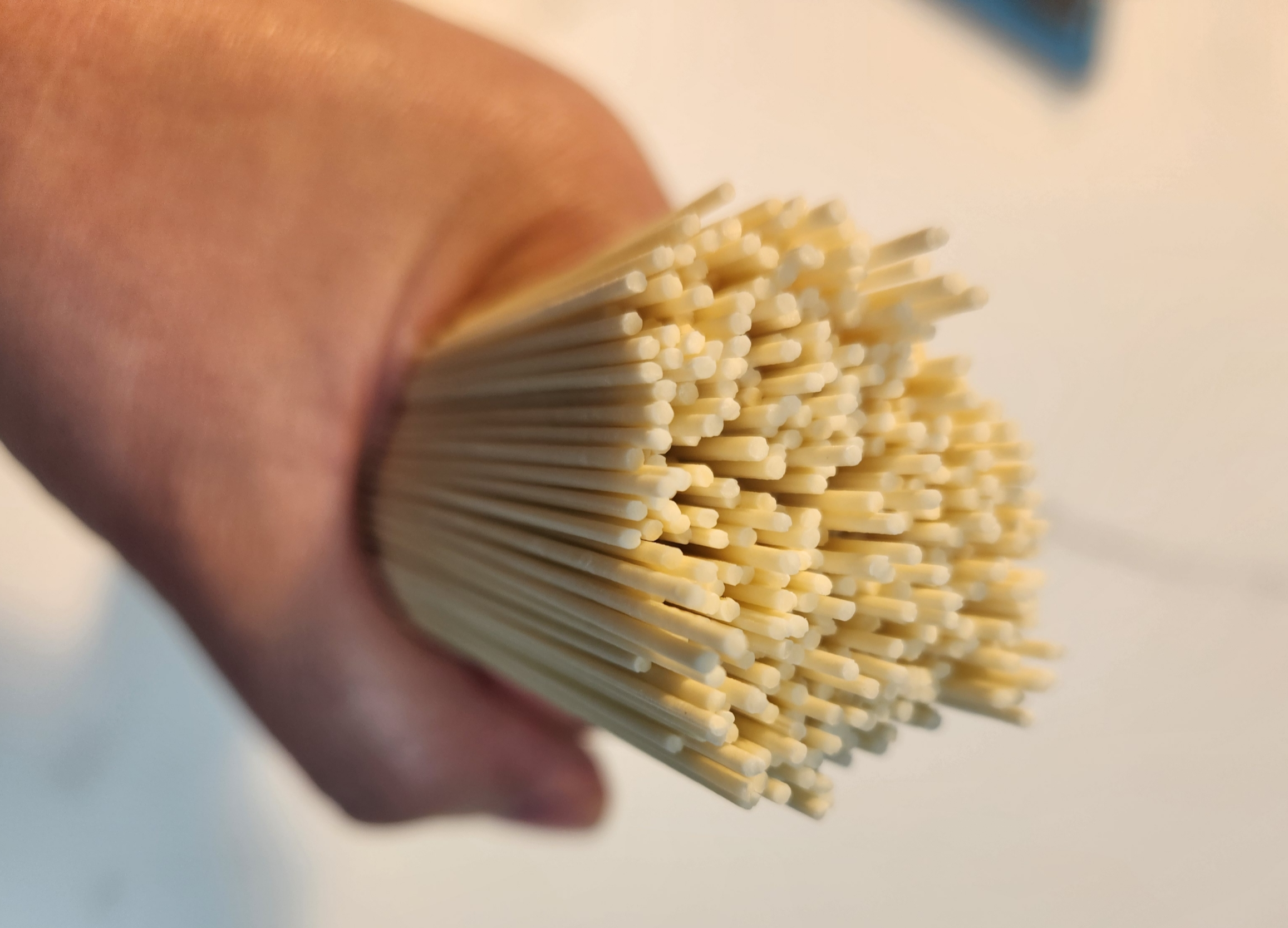 1인분의 국수 양을 보여주는 이미지