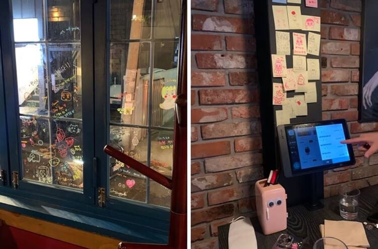 마카와 메모장에 낙서할 수 있는 도구들