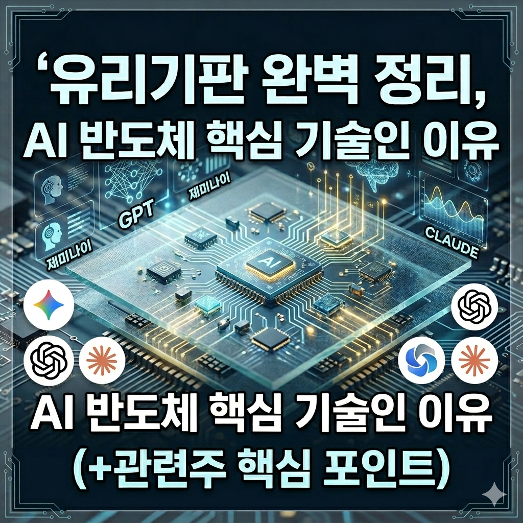 유리기판 완벽정리 AI반도체 핵심 기술인 이유