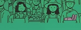 푸드&amp;#44; 뷰티&amp;#44; 패션 등 다양한 업종의 소상공인들이 모여 있는 일러스트로&amp;#44; 혁신적인 변화를 꿈꾸는 생활밀착형 소상공인들의 연대를 상징합니다.