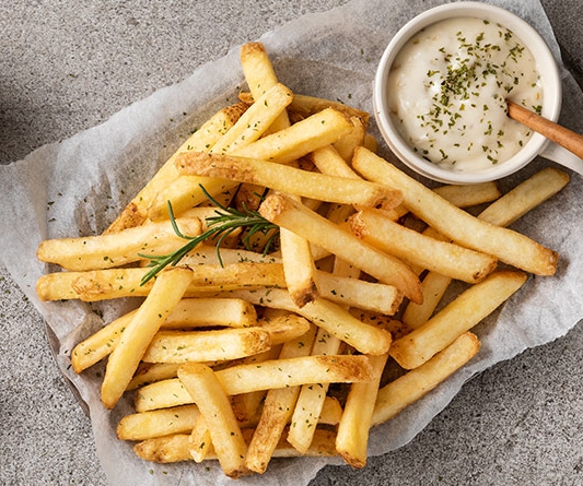 한국의 감자 요리 감자튀김