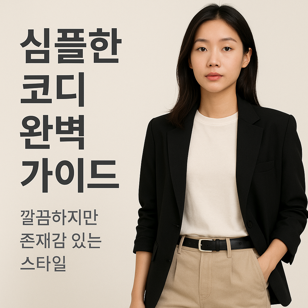 심플한 코디