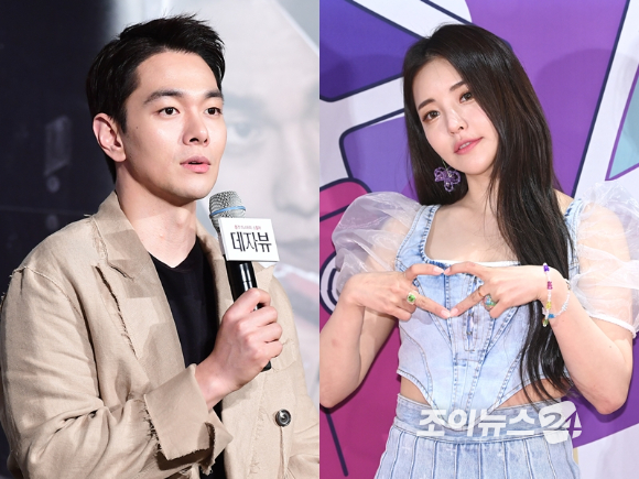 배우 이규한&#44; 브브걸 유정이 열애설에 휘말렸다. [사진=조이뉴스24 포토DB]