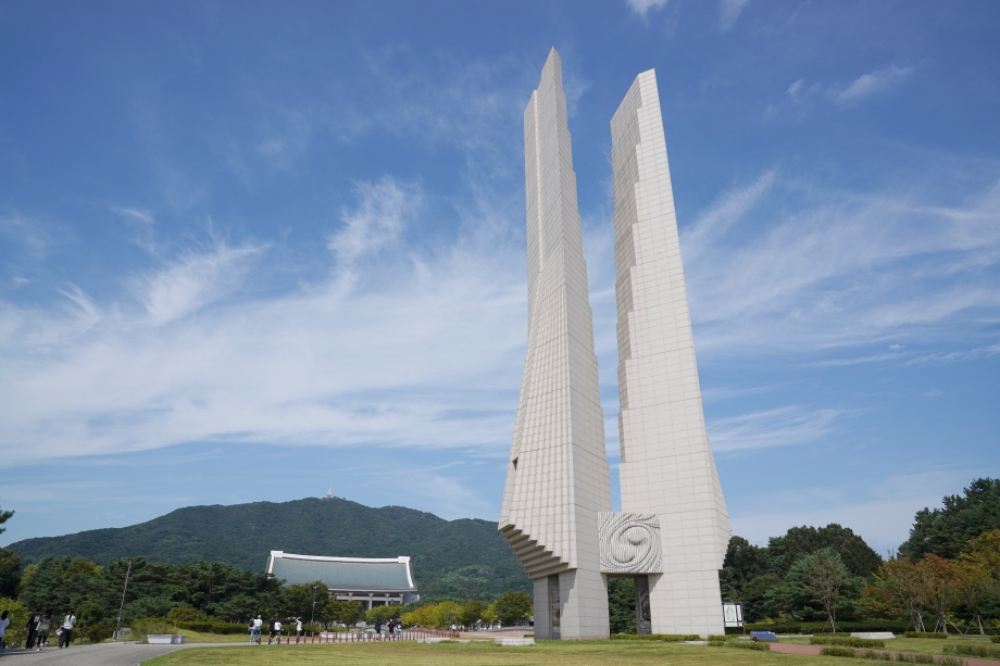 충남 투어패스 관광지 카페 체험 혜택 무료 - 천안 독립기념관 (출처: 충남 방문의 해 홈페이지)