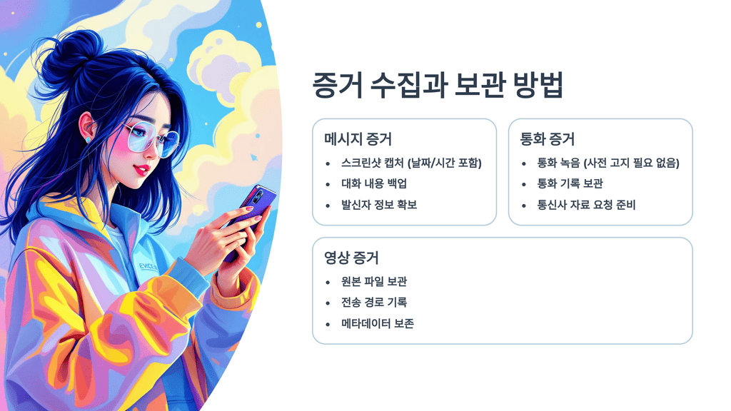 증거 수집과 보관 방법