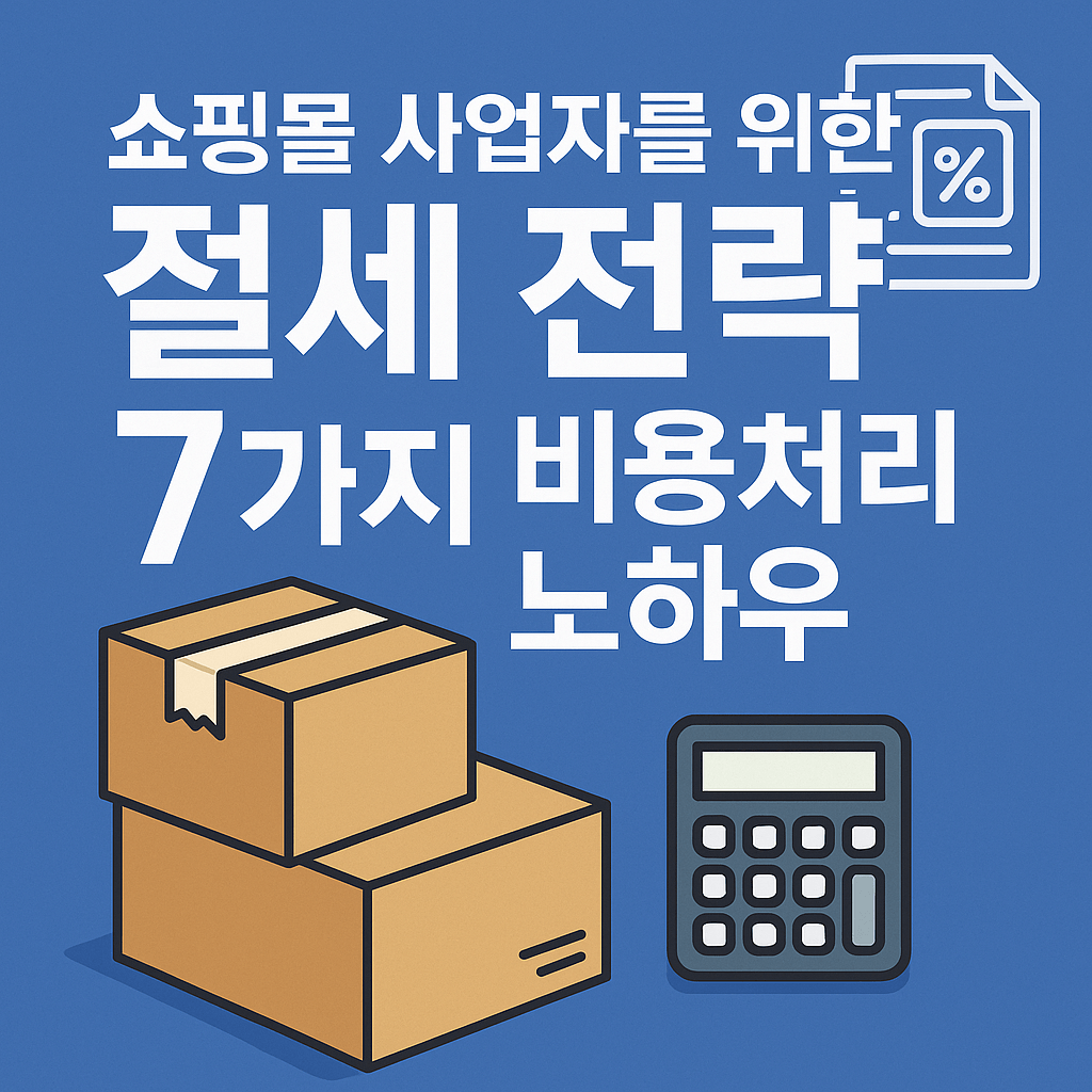 전자상거래 사업자 절세전략