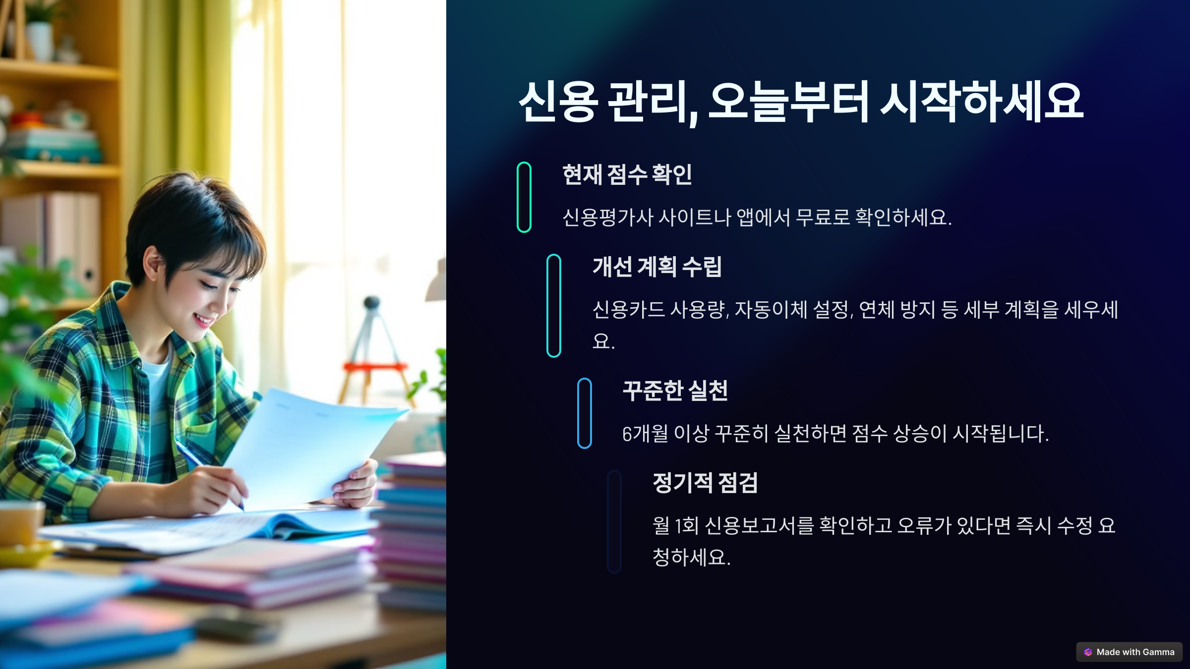 신용관리 이미지