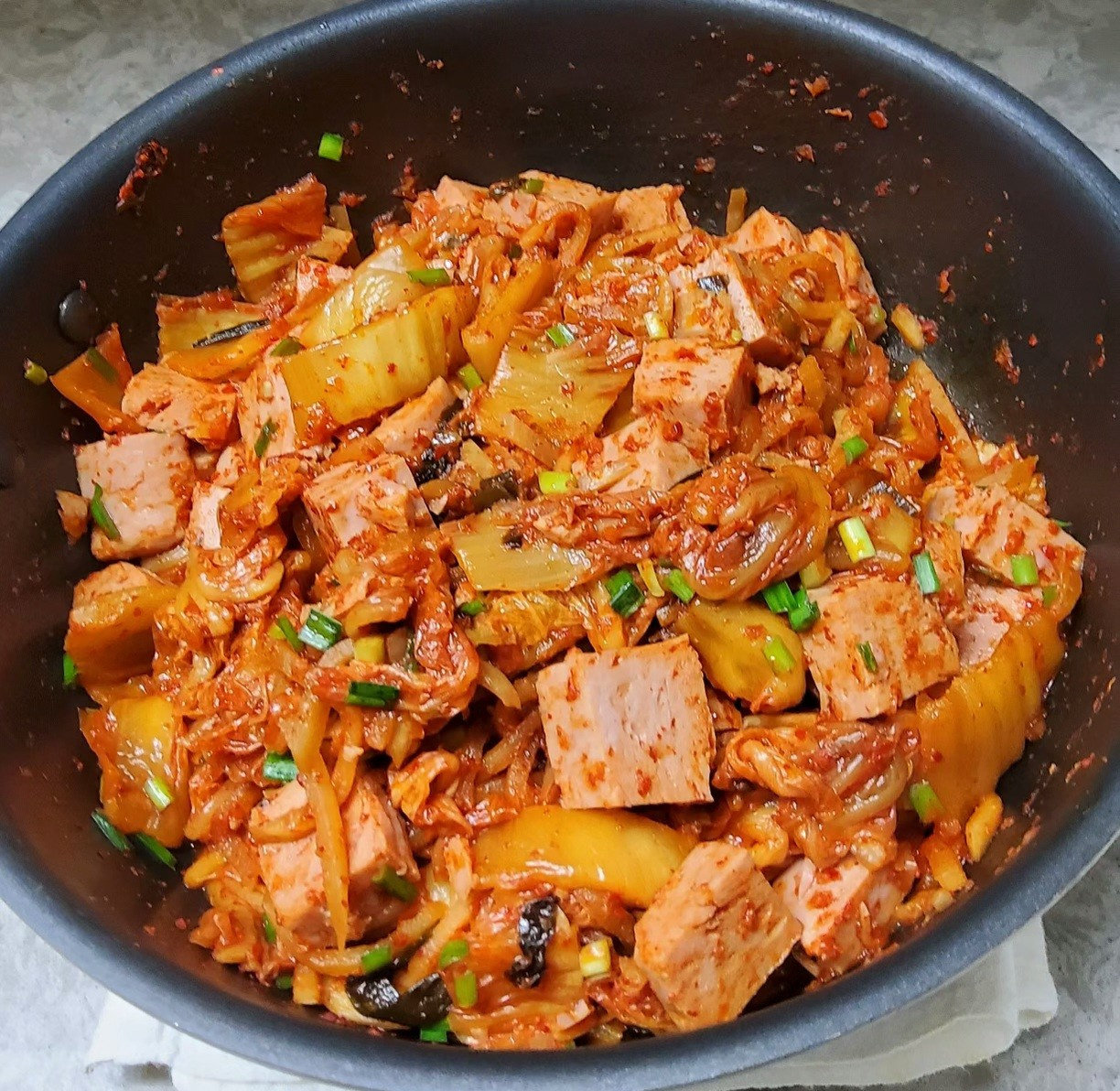 스팸으로 술안주 만들기