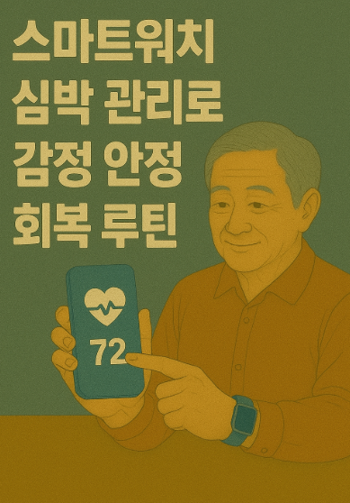 스마트워치 심박 관리 사진