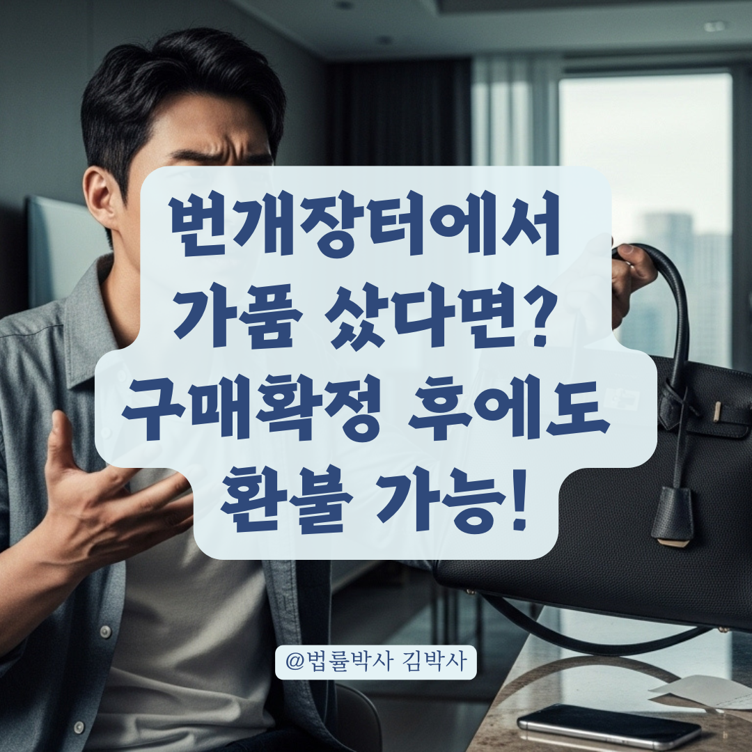 번개장터에서 가품 구매 후 환불받는 방법, 구매확정 후에도 가능한 절차 정리